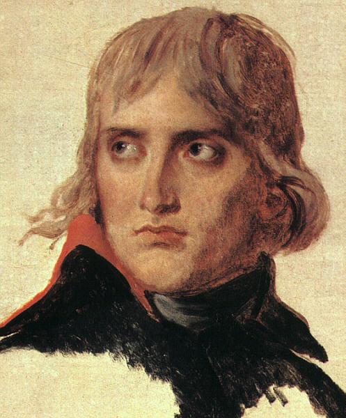 Jacques-Louis  David Bonaparte Unfinished Sweden oil painting art